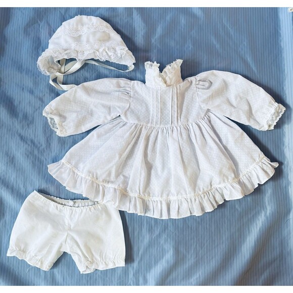 Anatomically Correct Jesmar Newborn Baby Doll Girl Made In Spain Two Outfits - Picture 12 of 16